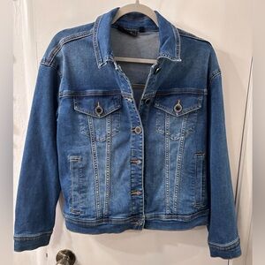 DG2 Star Spangled Denim Jacket, 4th of July, Women’s size S